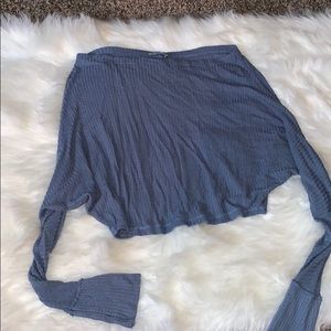 Off the shoulder sweater top